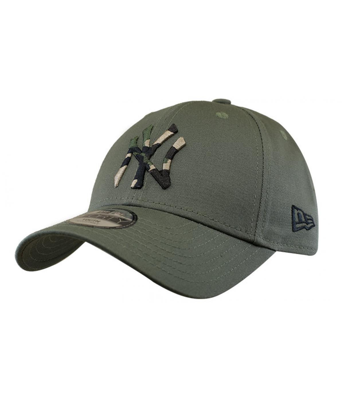 Casquette Kids Camo Infill NY olive New Era